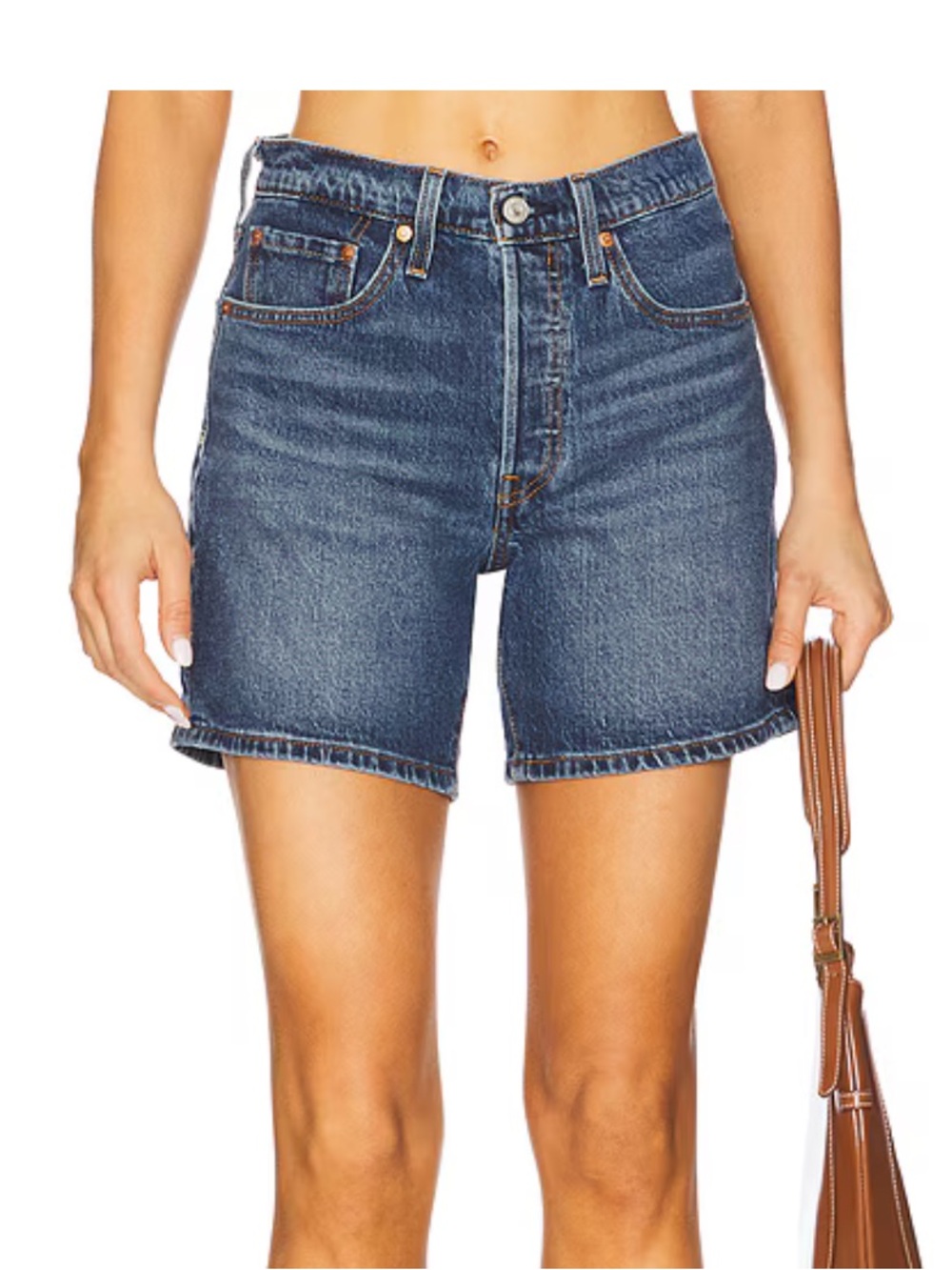 Levi's Vintage Wash Blue Denim Shorts